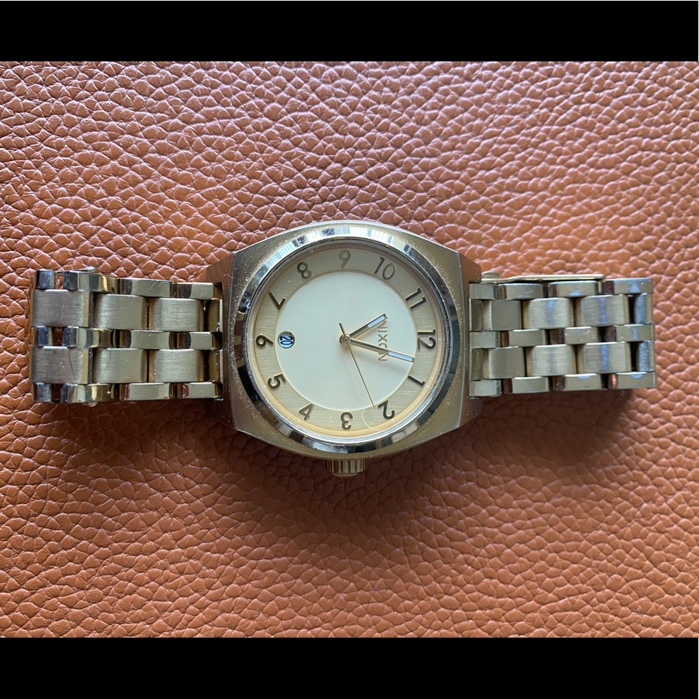 Men’s Gold Nixon Monopoly Watch